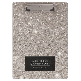 クラシックグリッターパーソナライズされた クリップボード