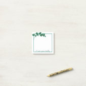 クラシックグリーンイングリッシュアイビー |自然恋人の贈り物 ポストイット (デスク上)