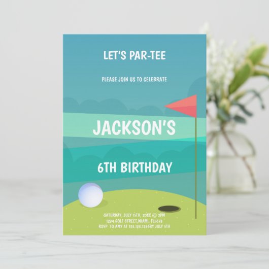 クラシックグリーンティーテーマま子供へたは大人 招待状 (スタンド正面)