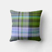 クラシックグリーンブループライド化粧枕 クッション (裏面)