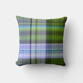 クラシックグリーンブループライド化粧枕 クッション (正面)