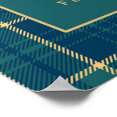 クラシックグリーンプライドPOLOエクエストランベビーシャワー ポスター (角)