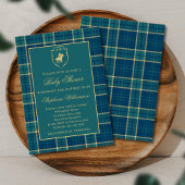 クラシックグリーンプライドPOLOエクエストランベビーシャワー 招待状