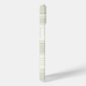 クラシックグリーンプレイドカスタマイズ可能な電話ケース Case-Mate iPhoneケース (裏面 / 右)