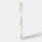 クラシックグリーンプレイドカスタマイズ可能な電話ケース Case-Mate iPhoneケース (裏面 / 左)