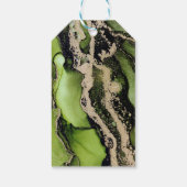 クラシックグリーンホリデー ウィズ ラブ ギフトタグ (裏面)