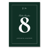 クラシックグリ結婚ーン テーブルナンバー (裏面)