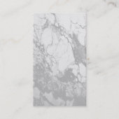 クラシックグレーのカスタマイズ可能な名刺 名刺 (正面)