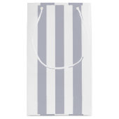 クラシックグレーストライプカスタム スモールペーパーバッグ (裏面)