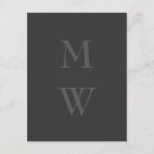 クラシックグレーバー（ユダヤ教の）バル・ミツバー情報カード エンクロージャーカード (裏面)