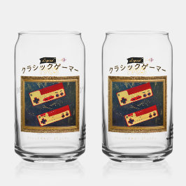 クラシックゲーマーズアウトタサイト83カップルセット ガラス缶