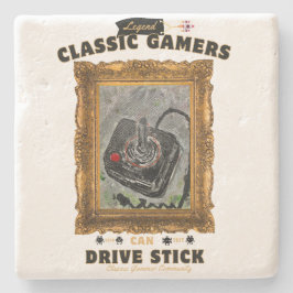 クラシックゲーマーズグルーヴィービジョン ストーンコースター