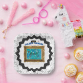 クラシックゲーマーズバースデーパクールーティ遊プレート ペーパープレート (パーティー)