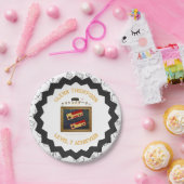 クラシックゲーマーズバースデーパーティープレート ペーパープレート (パーティー)