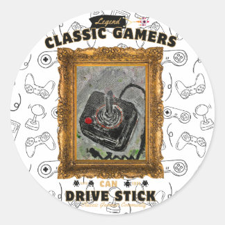 クラシックゲーマーズバースデーパーティーGroovy Vision ラウンドシール