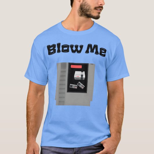 クラシックゲームカートリッジ面白グッズ Tシャツ (正面)