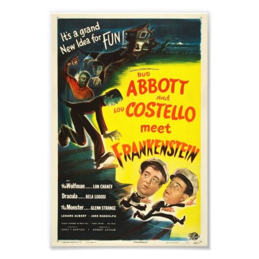 クラシックコメディはクラシック怪獣 フォトプリント            (正面)