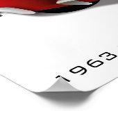 クラシックコルベットStingrayポスター ポスター (角)