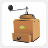 クラシックコーヒーグラインダー スクエアシール (正面)