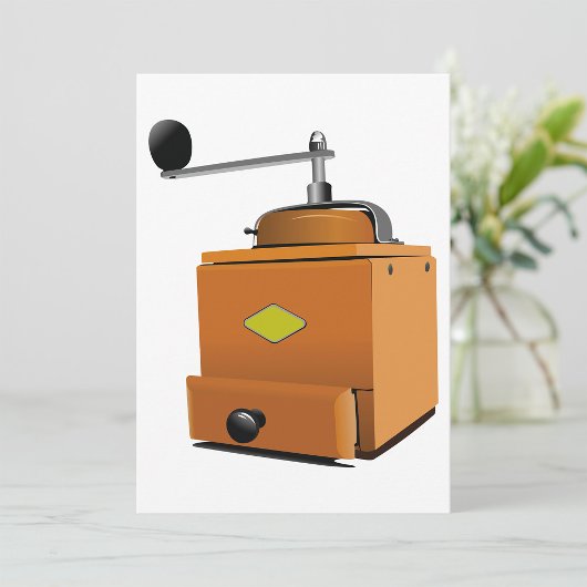 クラシックコーヒーグラインダー 招待状