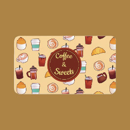 クラシックコーヒーショップとペストリー 名刺