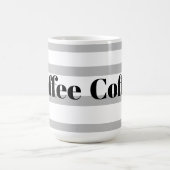 クラシックコーヒーマグ – ブルーバスケグレイ コーヒーマグカップ (中央)