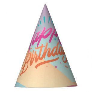クラシックコーンバースデーパーティーハット パーティーハット
