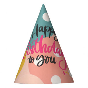 クラシックコーンバースデーパーティーハット パーティーハット