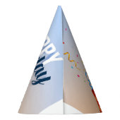 クラシックコーンバースデーパーティーハット パーティーハット (裏面)