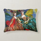 クラシックゴシックGeminiお洒落 Butterfly Woman アクセントクッション (正面)