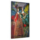 クラシックゴシックGeminiお洒落 Butterfly Woman クリップボード (右)