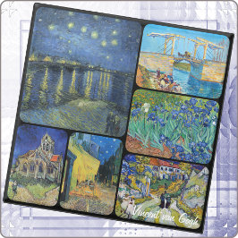 クラシックゴッホアーティストシリーズ – ヴィンセント・ファン・#1 - ガラスコースター