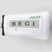 クラシックゴルフヘッドカバー ゴルフヘッドカバー (正面)