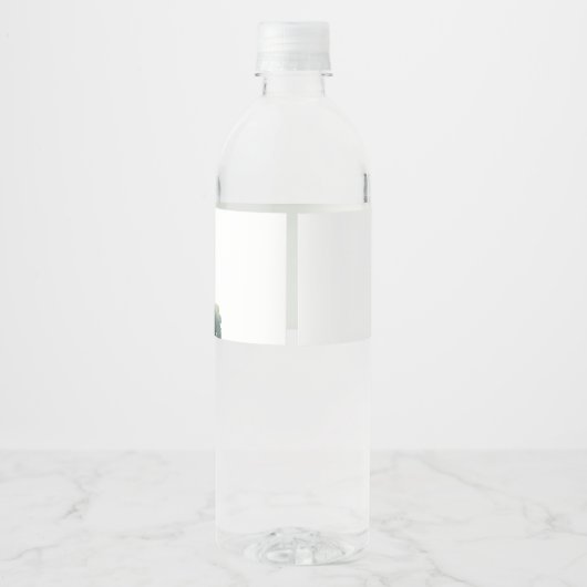 クラシックゴルフ誕生日パーティーウォーターボトルラベル ペットボトルラベル (裏面)