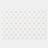 クラシックゴールデンワイルドフラワー ラッピングペーパーシート (正面3)