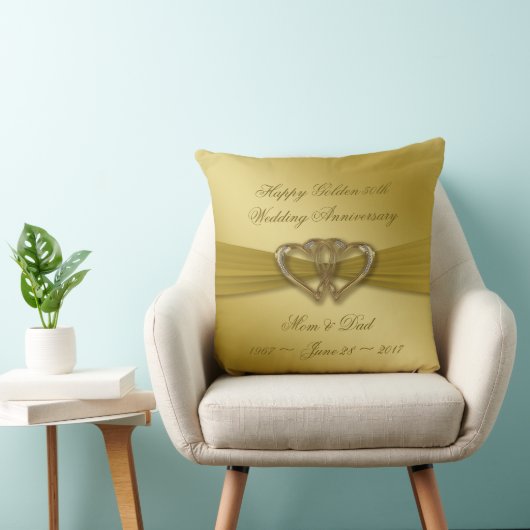 クラシックゴールデン50周年記念装飾用クッション クッション (椅子)
