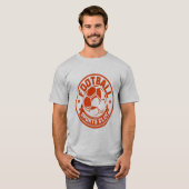 クラシックサッカーチームロゴ Tシャツ (正面フル)