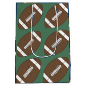 クラシックサッカー抱き枕 ミディアムペーパーバッグ (裏面)