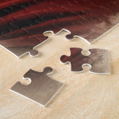 クラシックサンタクロースポートレートウィズジェントルスマイル ジグソーパズル (側面)