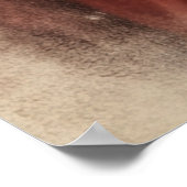 クラシックサンタクロースポートレートウィズジェントルスマイル ポスター (角)