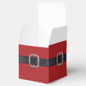 クラシックサンタクロース帯メリークリスマス フェイバーボックス (オープン)