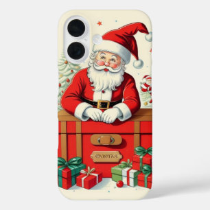 クラシックサンタクロース iPhone 16ケース