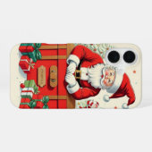 クラシックサンタクロース iPhone 16ケース (裏面横)