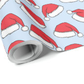 クラシックサンタハット ラッピングペーパー (ロールコーナー)