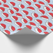 クラシックサンタハット ラッピングペーパー (角)