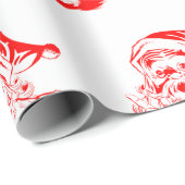 クラシックサンタ紙 ラッピングペーパー (ロールコーナー)