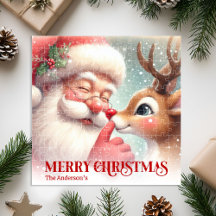 クラシックサンタ ルドルフ カスタム子供用クリスマス
