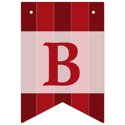 クラシックサーカスカラーバースデーパーティー バンティングフラッグ (第2の旗)