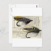 クラシックサーモンフライ ポストカード (正面/裏面)