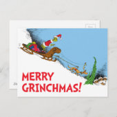 クラシックザグインチ |ザグインチとトナカイのマックス シーズンポストカード (正面/裏面)